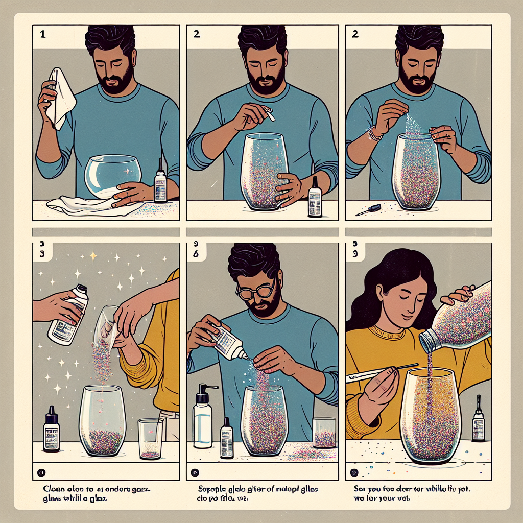 How to Seal Glitter on Glass: Step-by-Step Guide